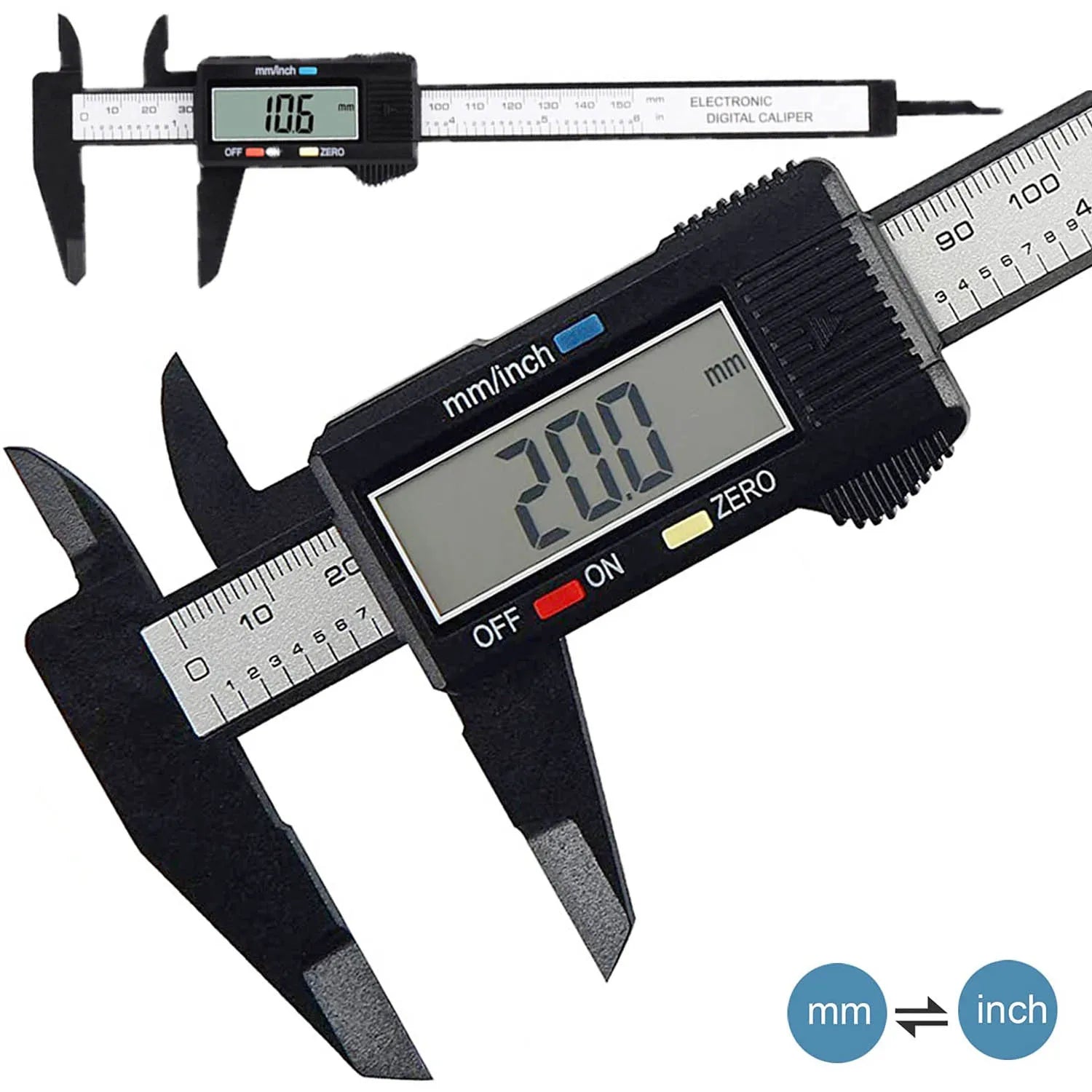 Electronic Digital Measuring Caliper Ruler - Sleek Surprises