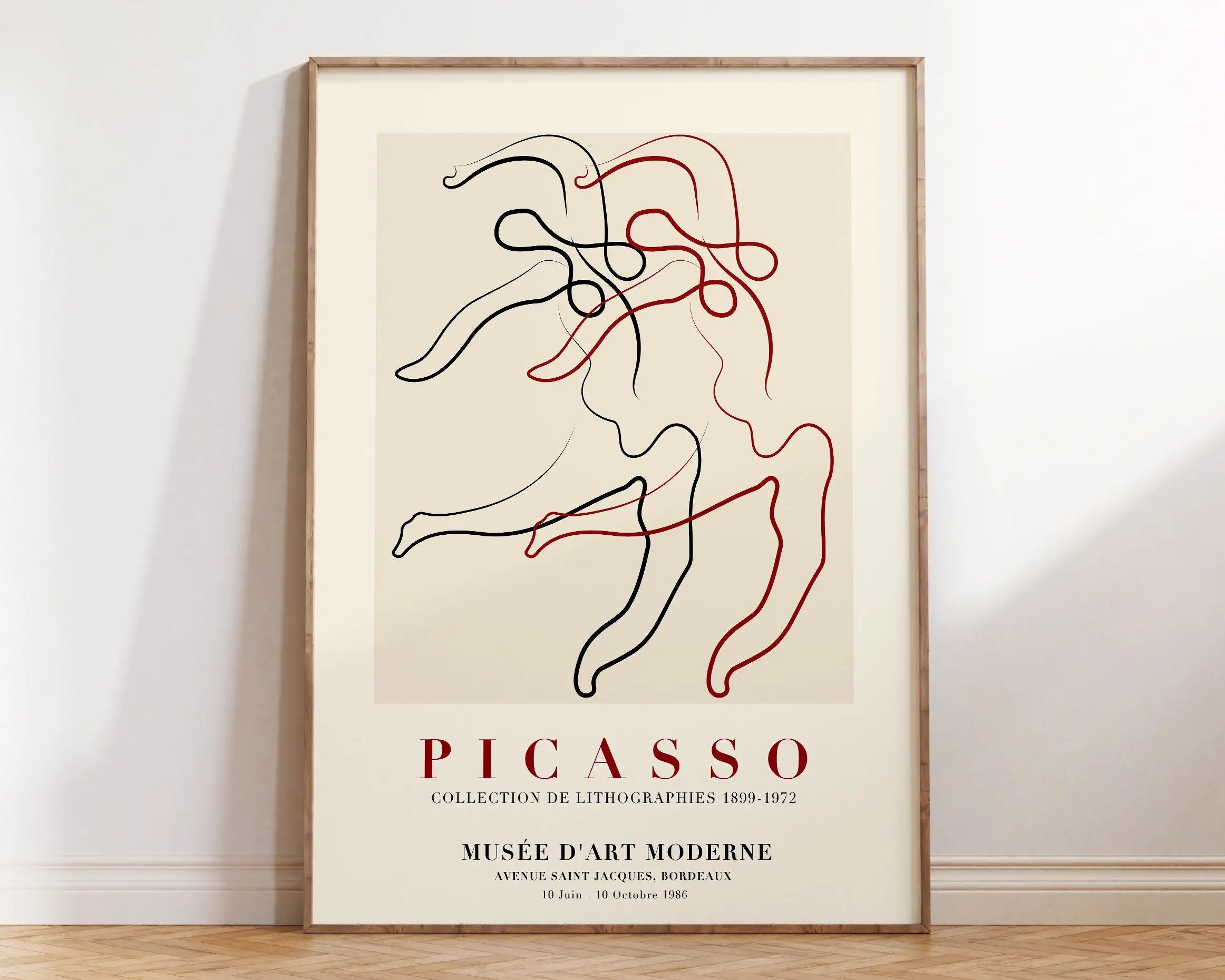 Matisse Floral Cut Outs Exhibition Canvas Print