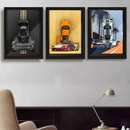 Classic Porsche 911 GT3 Scale 1:32 Framed Mini Model