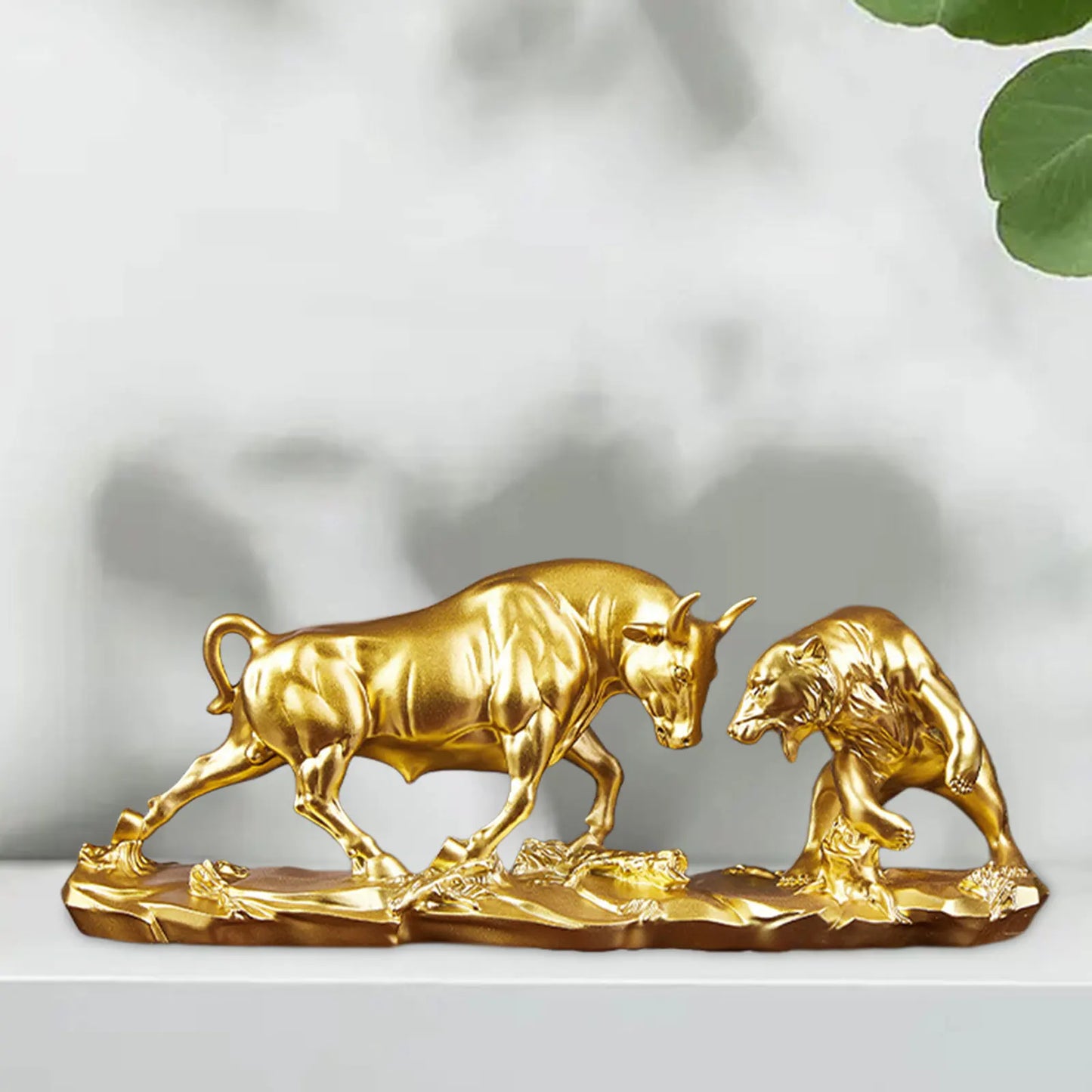 Bull + Bear Market Trading Ornament