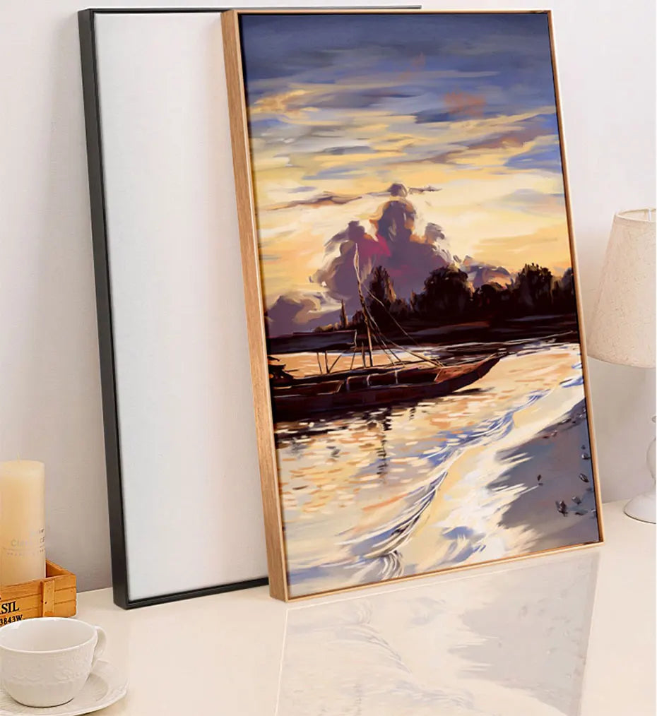 Canvas Frame DIY Kit with Metal Floating Frame