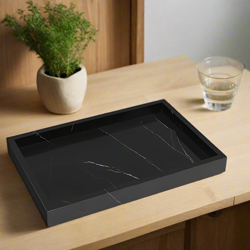 Luxury Carved Natural Stone/Marble Storage Tray