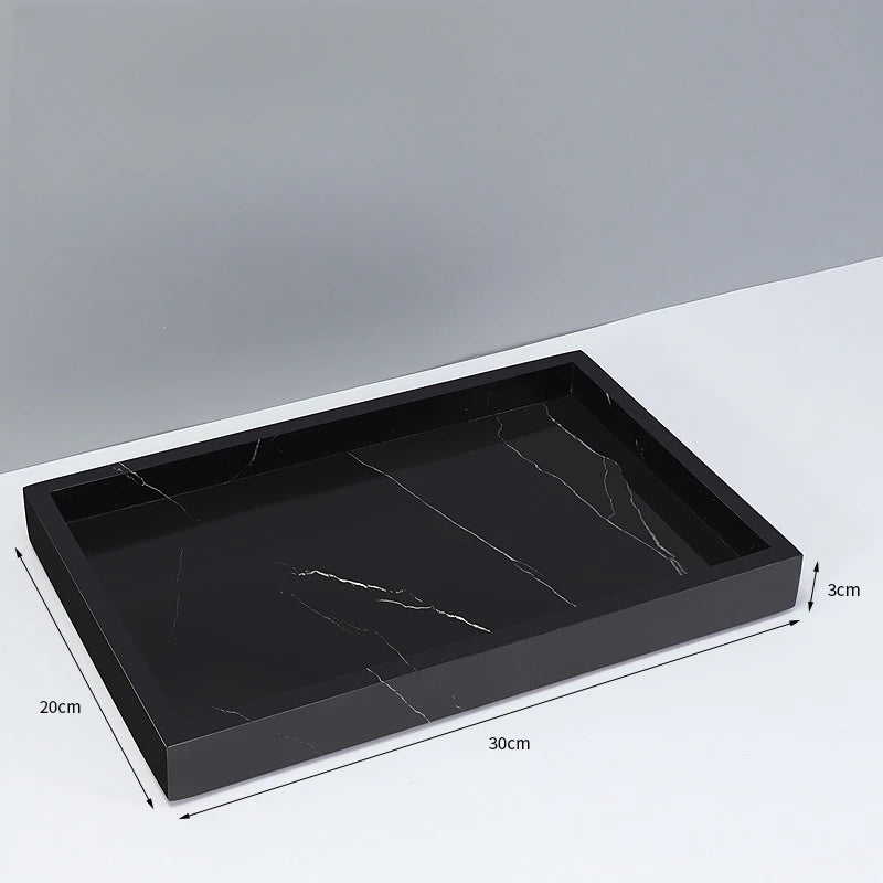 Luxury Carved Natural Stone/Marble Storage Tray