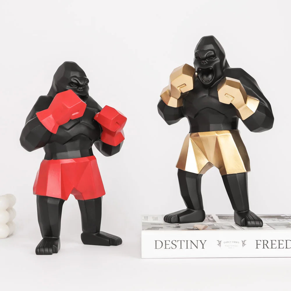 King Kong Boxing Champion Sculpture