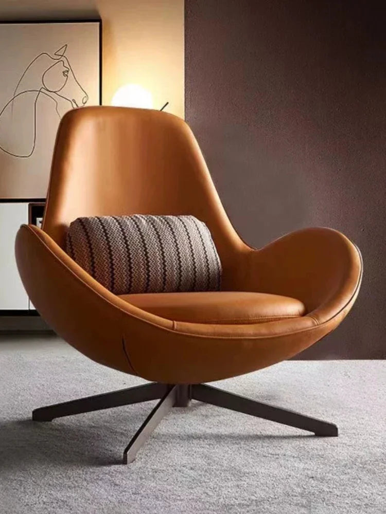 Alva Relaxed Luxury Swivel Chair