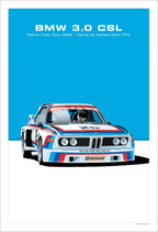 Vintage Racing Bold GT Supercars Art Canvas Prints