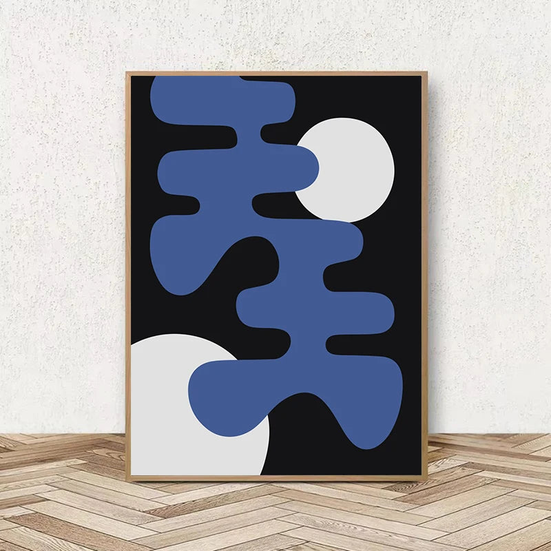 Bold Geometric Minimalist Art Canvas Prints