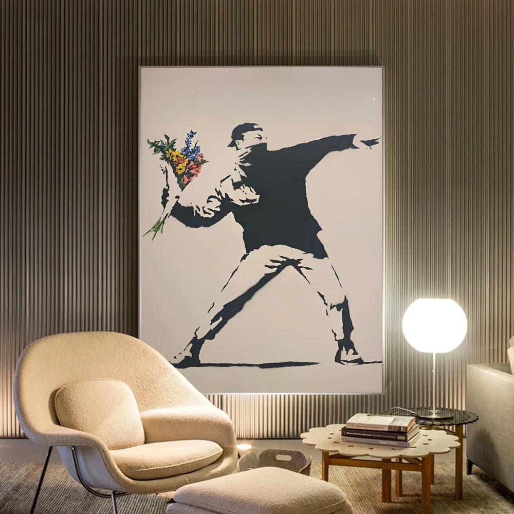 Classic Banksy Street Art Prints