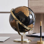 Retro Minimalist World Desk Globe