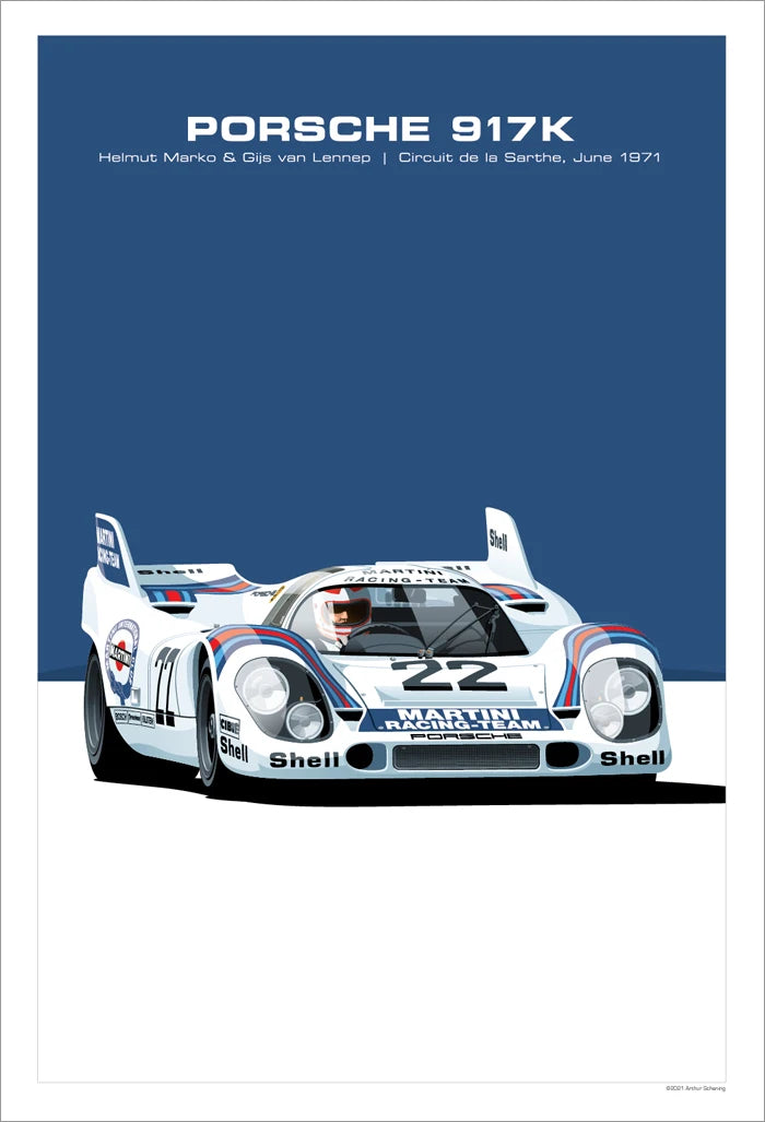 Vintage Racing Bold GT Supercars Art Canvas Prints