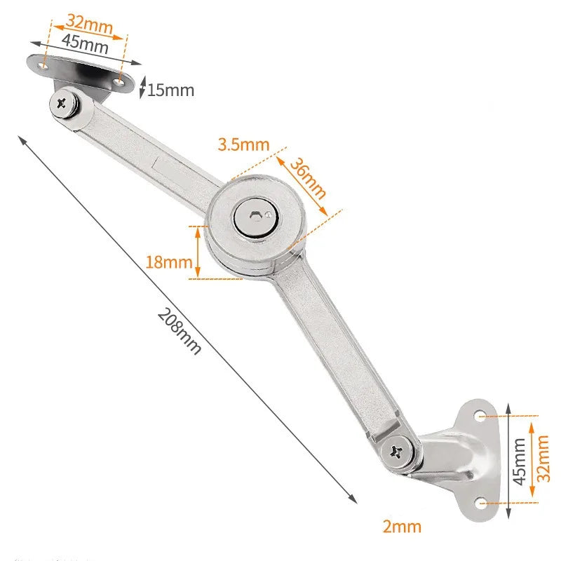 Cabinet Rotating Stop Hinges