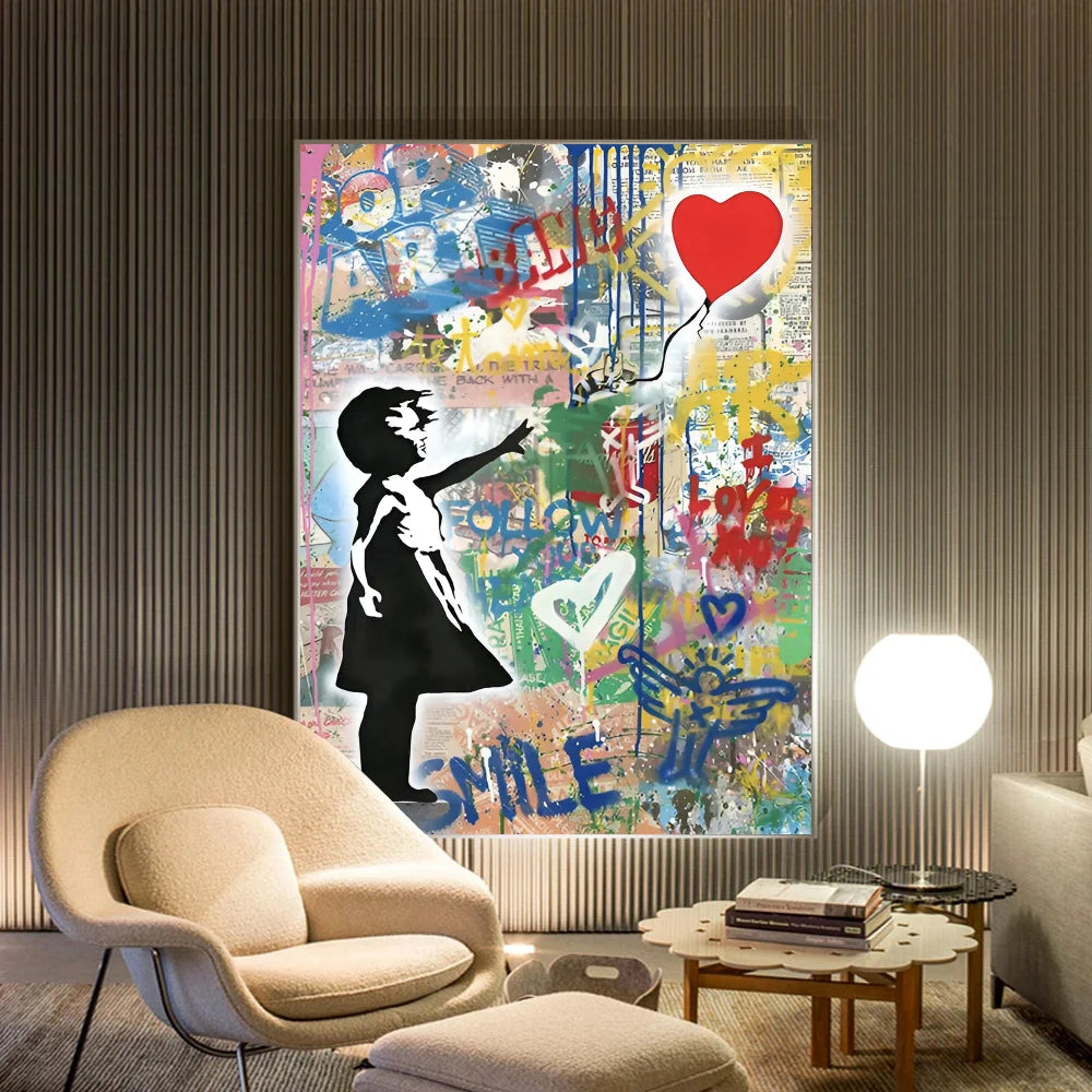 Classic Banksy Street Art Prints