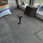 Soft Interlocking Plush Playmat Tiles
