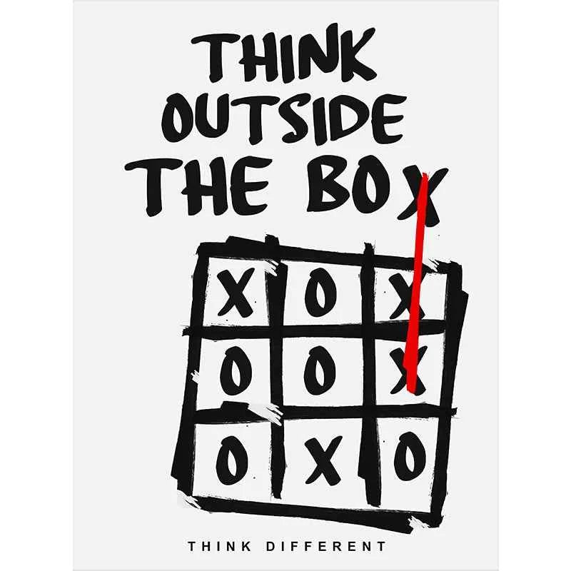 Discipline & Growth Motivational Canvas Prints