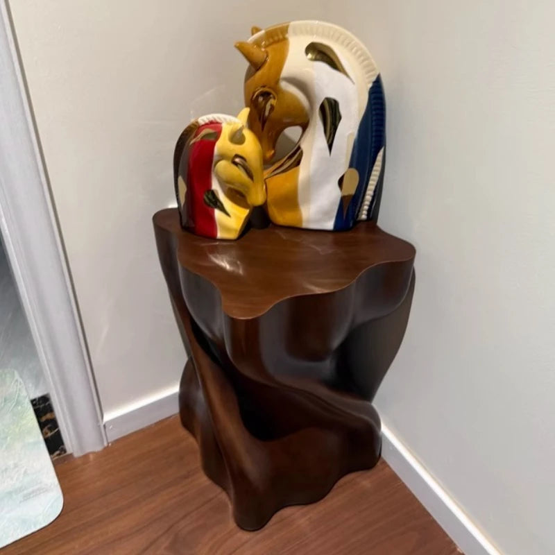 Wooden Creative Form Accent Coffee Table