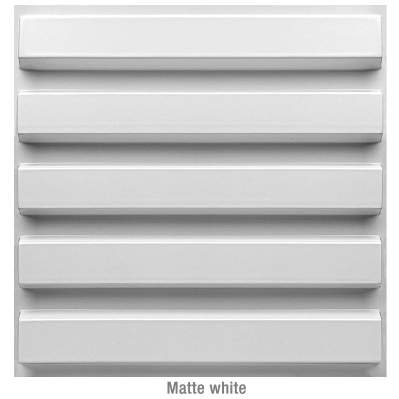 Matte White 3D Wall Panel [30cm x 30cm]