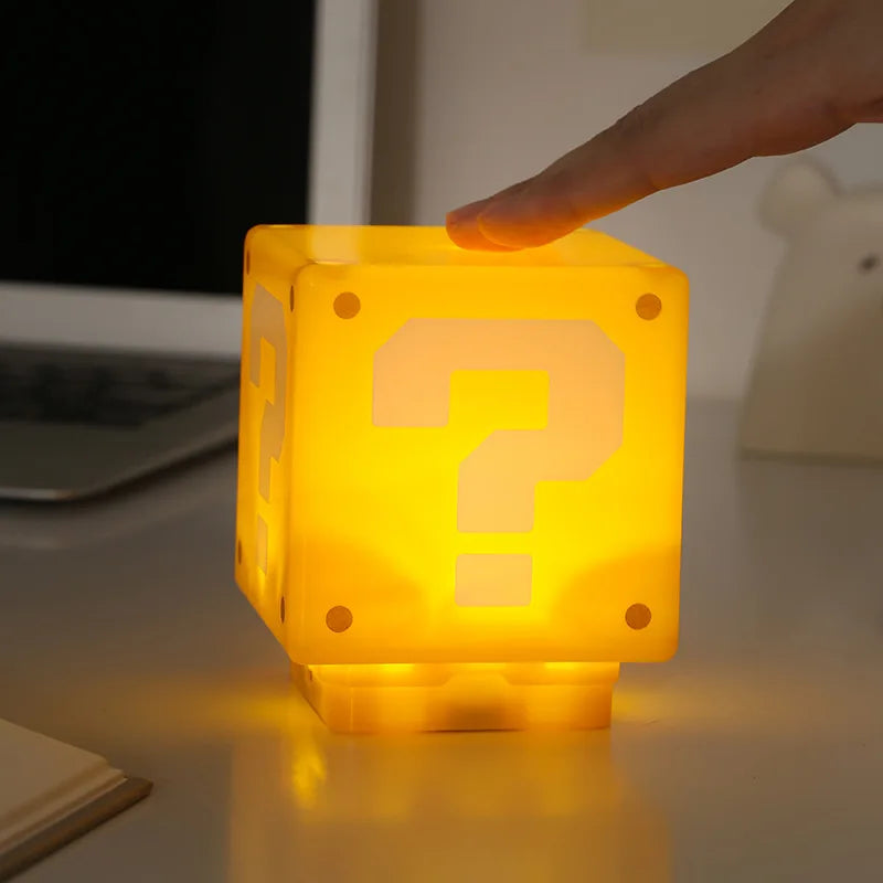 Super Mario Question Brick LED Night Light