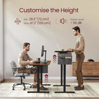 Sleek Height Adjustable Desk