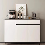 Premium White Nordic Minimalist Cabinet