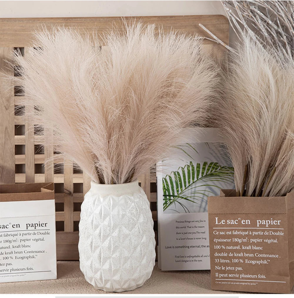 Fluffy Pampas Grass Artificial Reeds