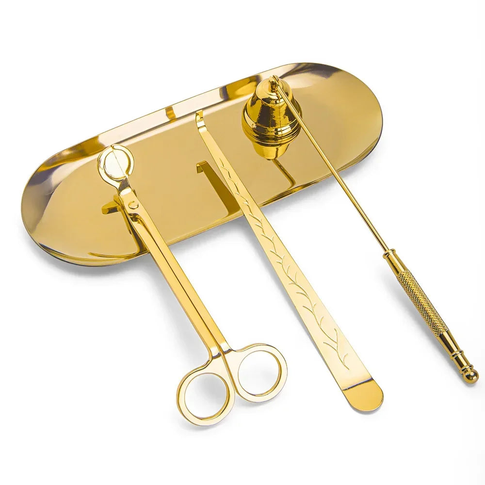 4-Piece Candle Accessory Set