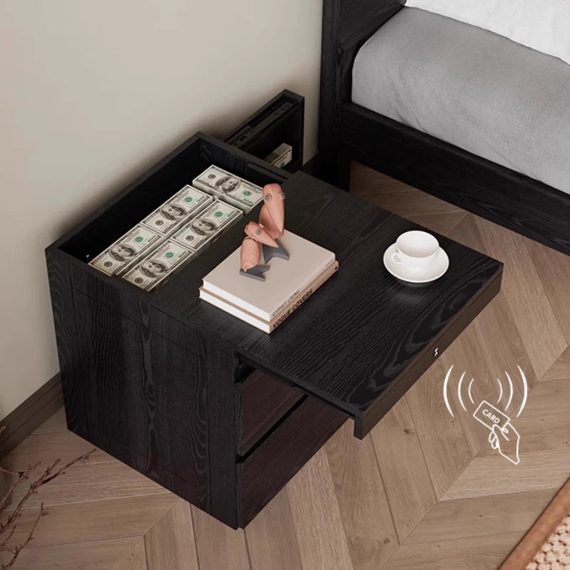 Nicosta Nightstand with Secret Hidden Storage