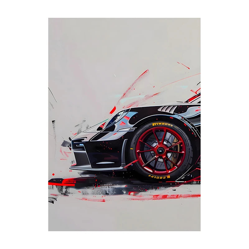Spezzatura Supercars Canvas Prints
