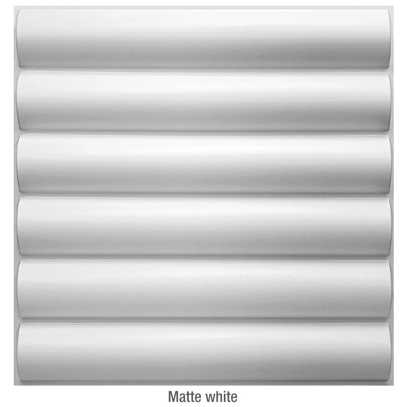 Matte White 3D Wall Panel [30cm x 30cm]