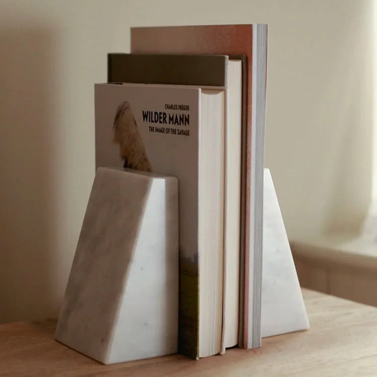 Natural Marble Bookend Ornament