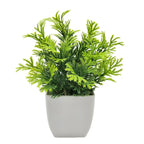 1-Piece Potted Greenery Artificial Plants with Pots