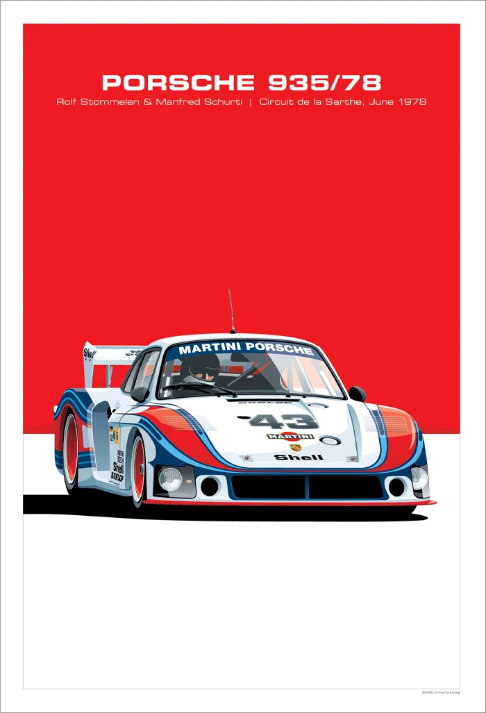 Vintage Racing Bold GT Supercars Art Canvas Prints