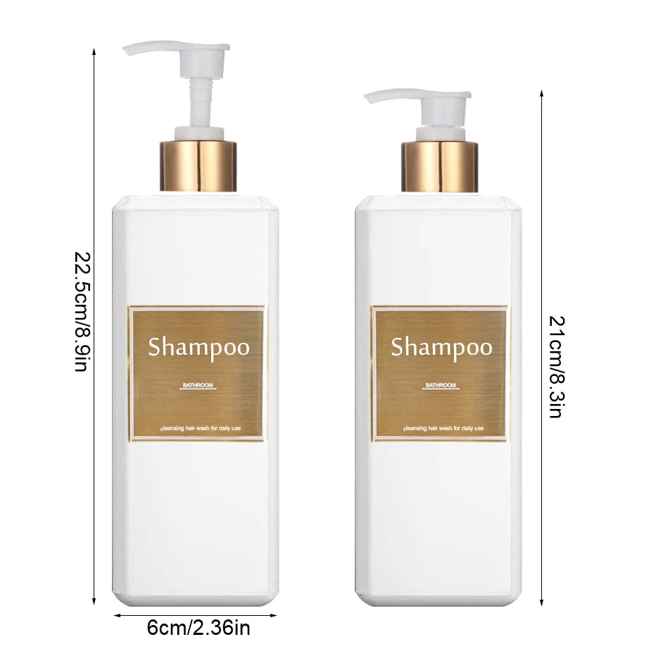 Luxury Gold Label Soap Dispenser Set [3-Pcs]