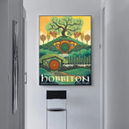 Retro Fantasy Film Kingdom Travel Canvas Prints