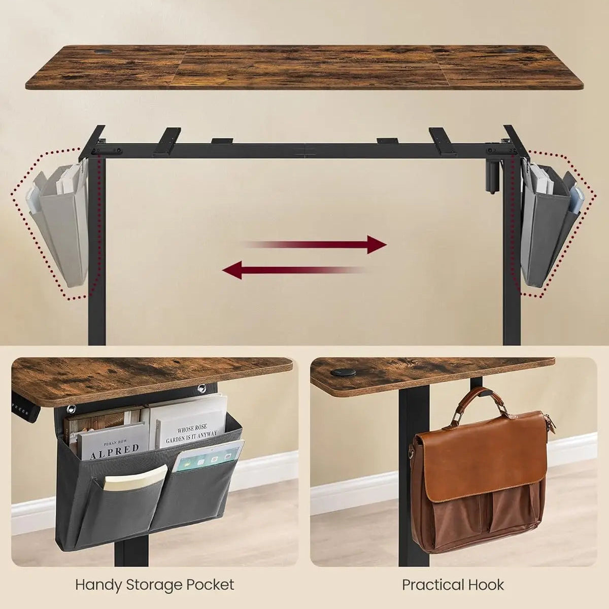 Sleek Height Adjustable Desk
