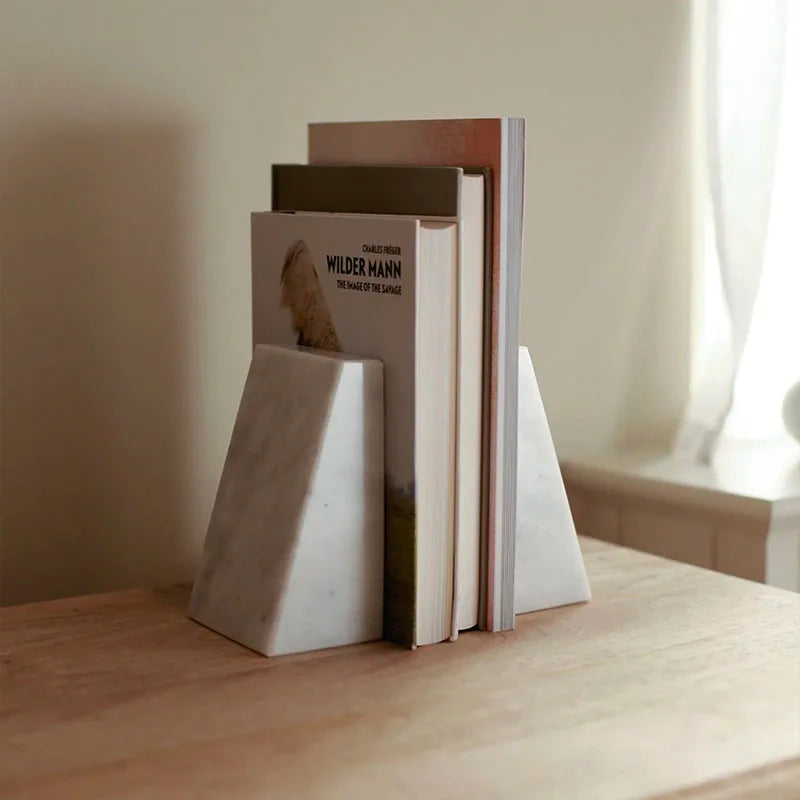 Natural Marble Bookend Ornament