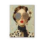 Beauty In Floral Shades Boho Canvas Prints