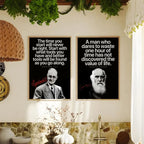 Billionaire Mindset Inspirational Quote Canvas Print