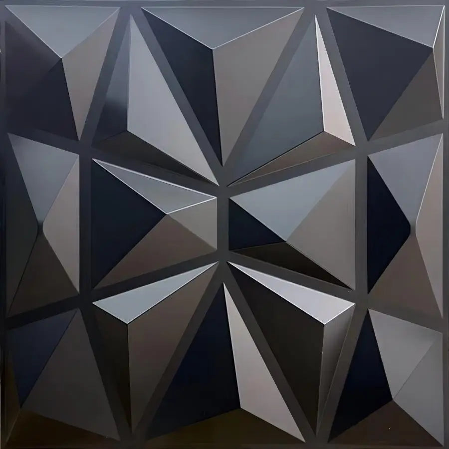 Diamond Design Decorative 3D Wall Panels [12 Pack] - Sleek Surprises