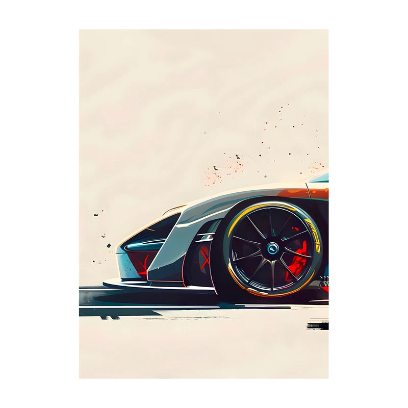 Spezzatura Supercars Canvas Prints