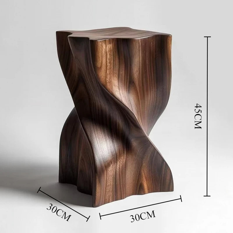 Wooden Creative Form Accent Coffee Table