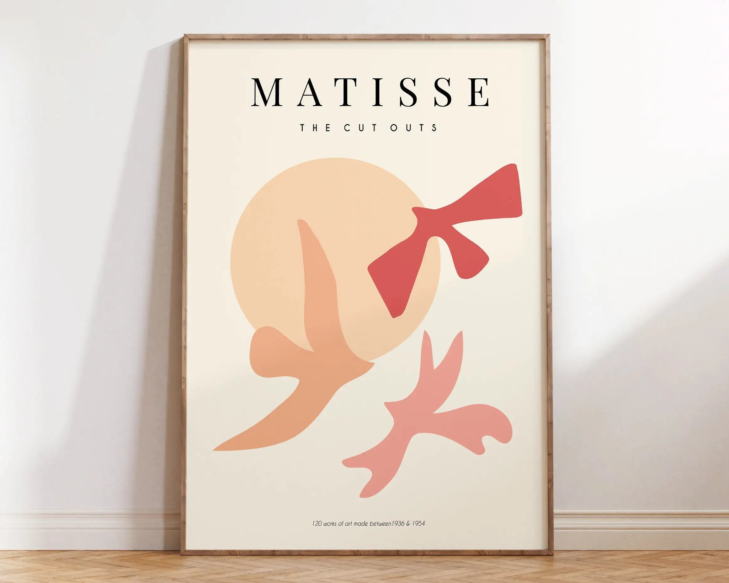 Matisse Floral Cut Outs Exhibition Canvas Print