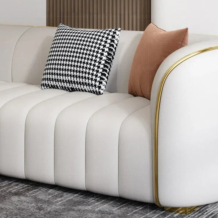 Moderno Minimalist Sectional Curved Sofa