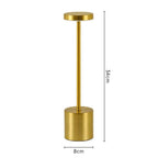 Minimalist LED Touch Rechargeable Lamp