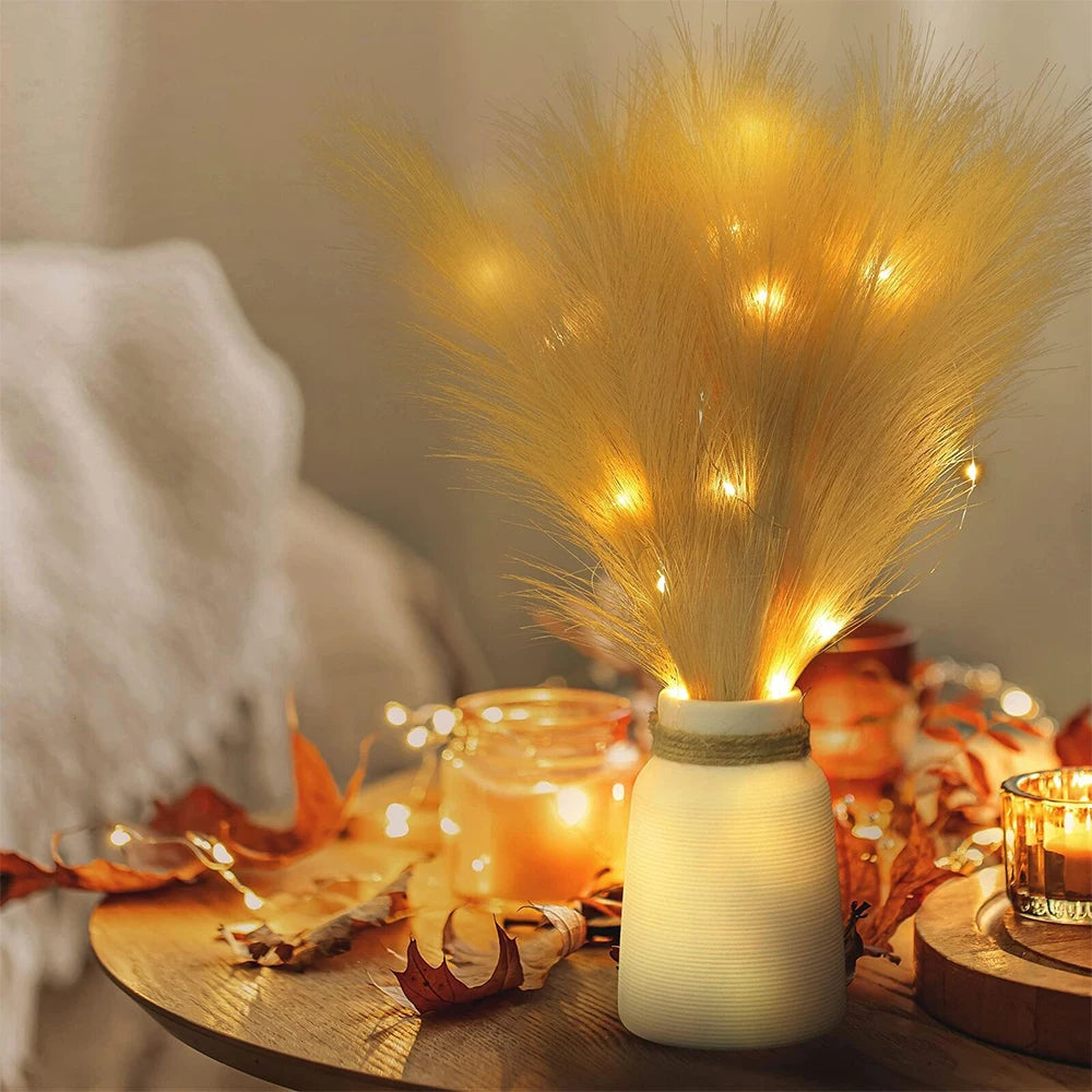 Fluffy Pampas Grass Artificial Reeds