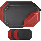 Rectangular Leather Dining Placemats
