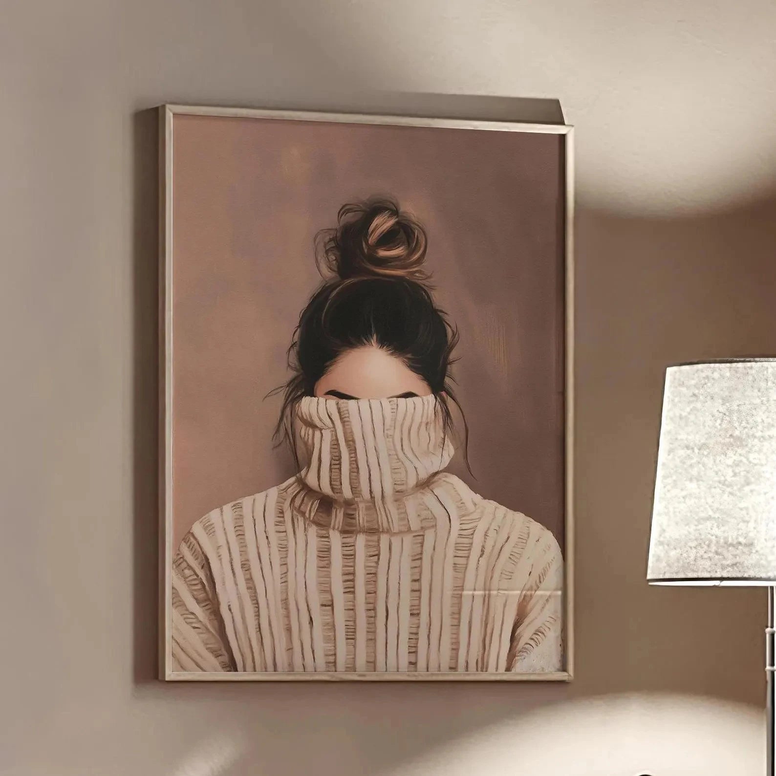 Green Abstract Flowers & Models Canvas Prints