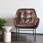 Lincoln Contemporary Tufted Armchair