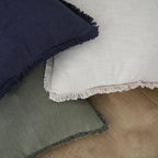 2-Piece Linen Farmhouse Cushion Covers