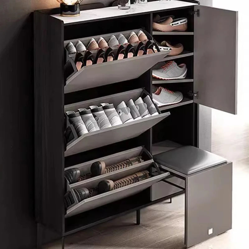 Milano Minimalist Vertical Shoe Cabinet