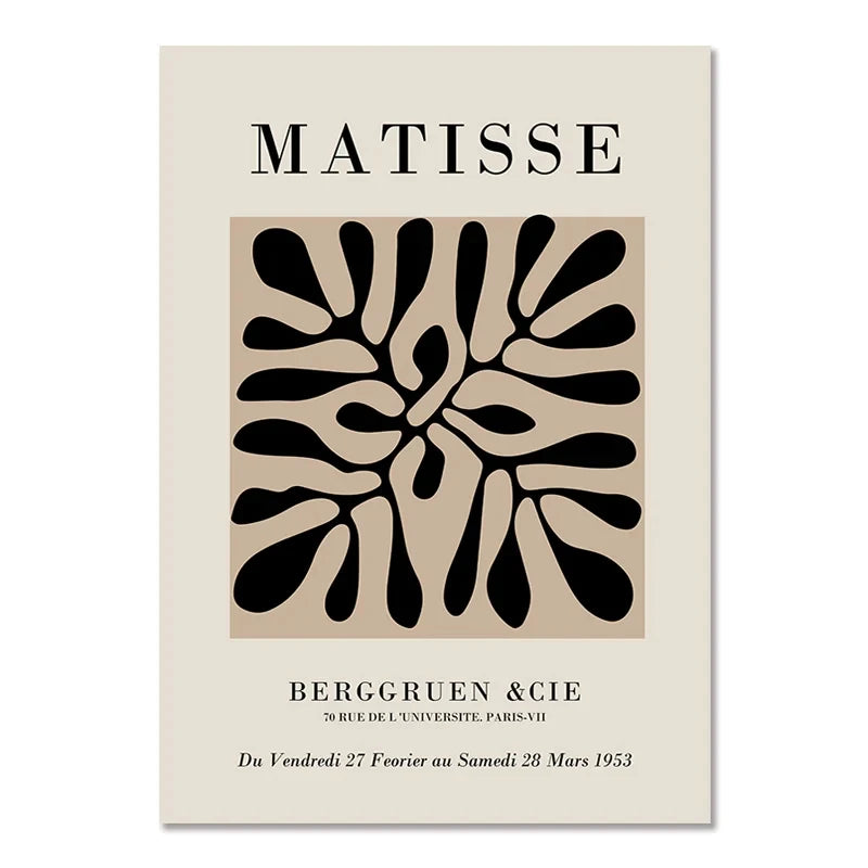 Abstract Minimalist Boho Art Canvas Prints